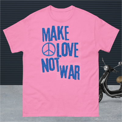 Make Love Not War Unisex T-shirt